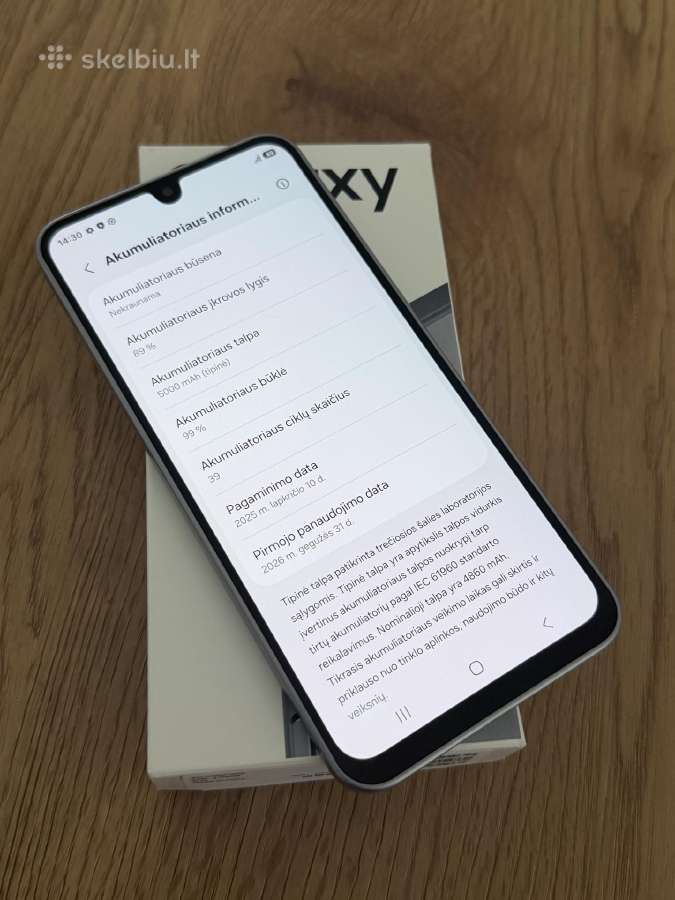 Samsung A17 128 GB - nuotraukos Nr. 6