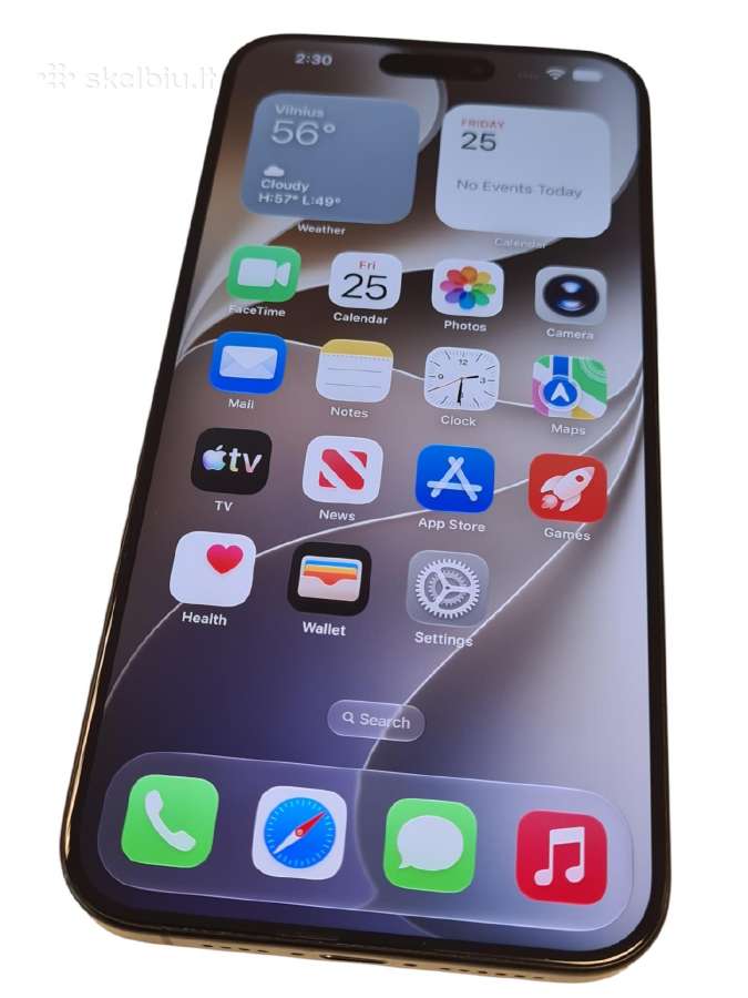 iPhone 15 Pro Max 256gb + 3 mėn. garantija - nuotraukos Nr. 4