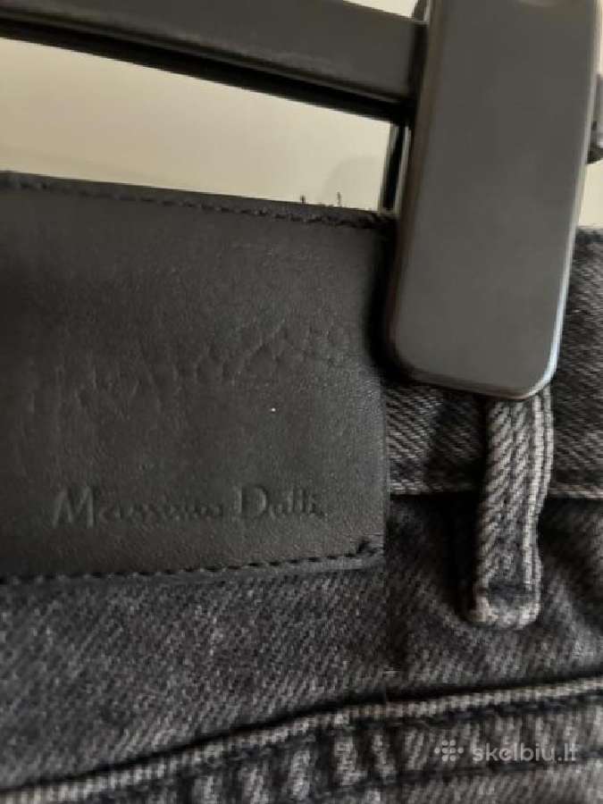 Massimo Dutti madingi platėjantys pilki džinsai - nuotraukos Nr. 3