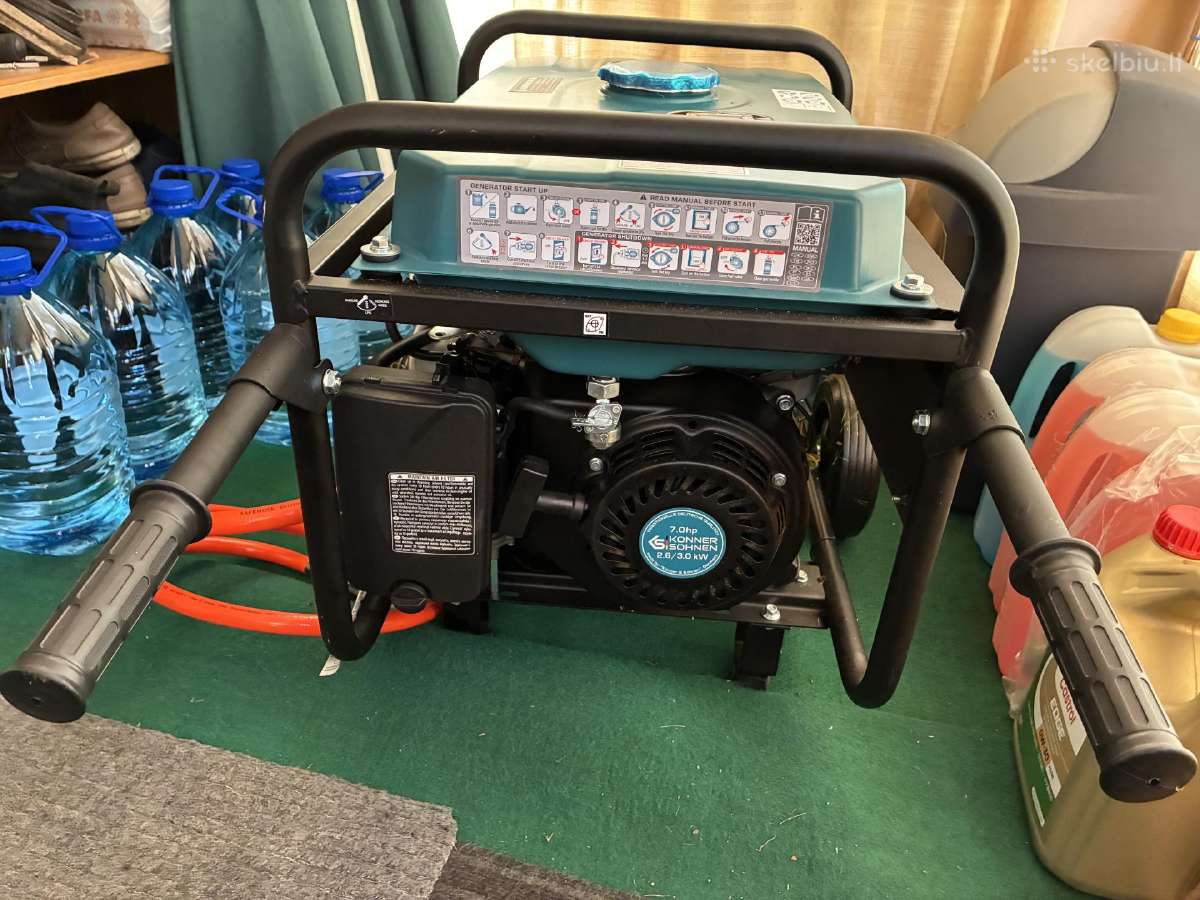 Generatorius Konner & Sohnen,ks 3000g,3kw - nuotraukos Nr. 3