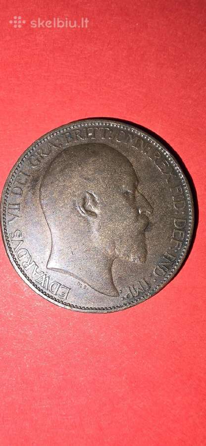 Anglija pusė penso 1903 - nuotraukos Nr. 2