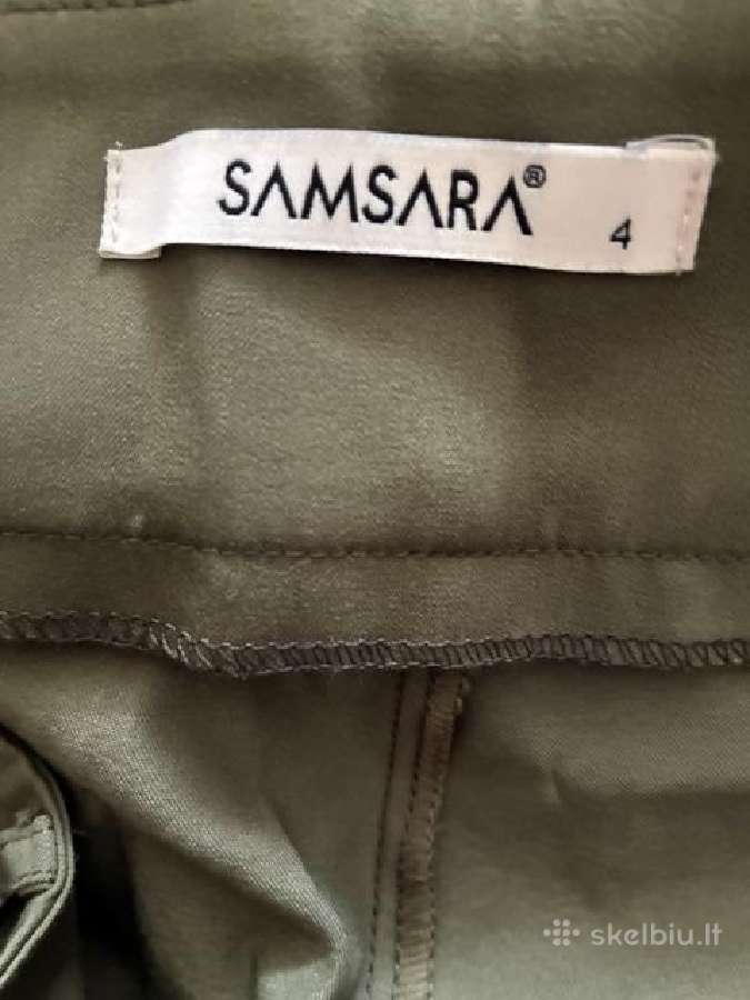 Samsara itališkas komplektas: chaki kelnės su dirž - nuotraukos Nr. 4