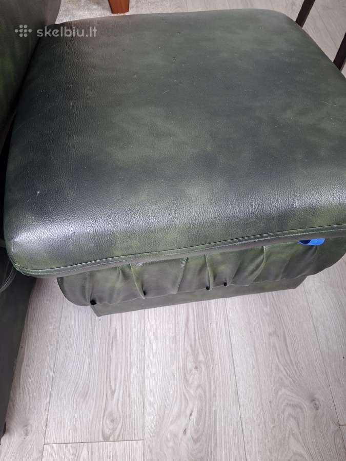 Parduodamas kampas su mažu pufiku - nuotraukos Nr. 5
