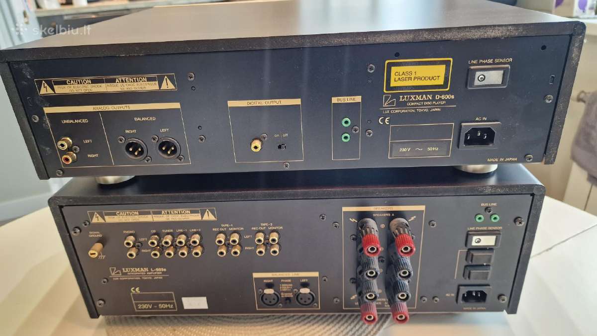 Luxman d600sluxman L503s - nuotraukos Nr. 5