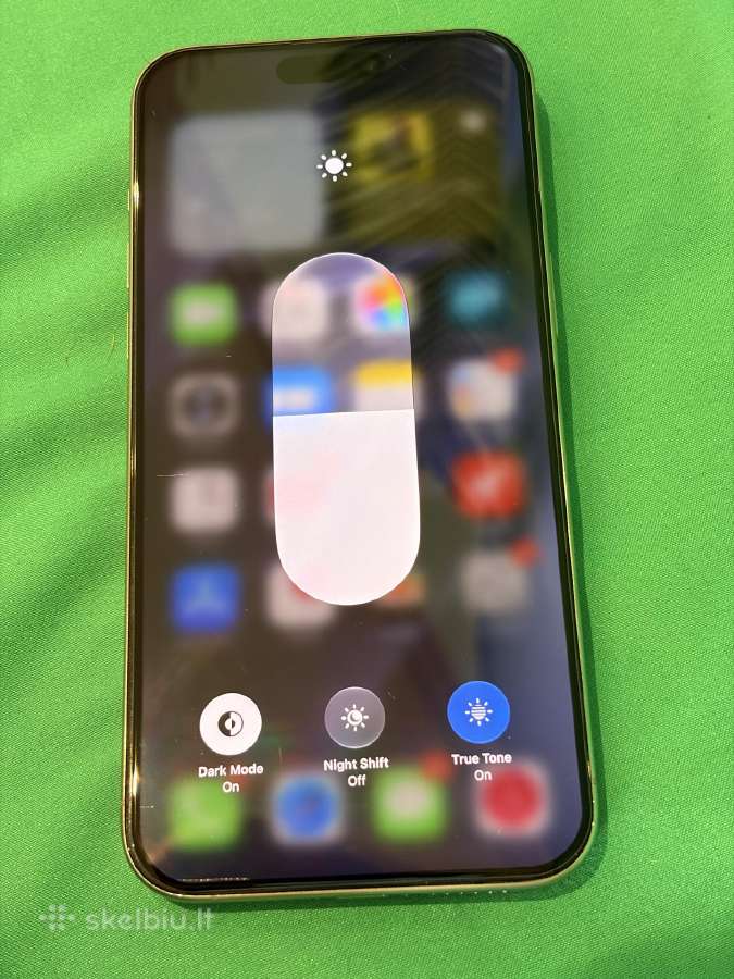 iPhone 15 pro max 256gb natural titanium - nuotraukos Nr. 6