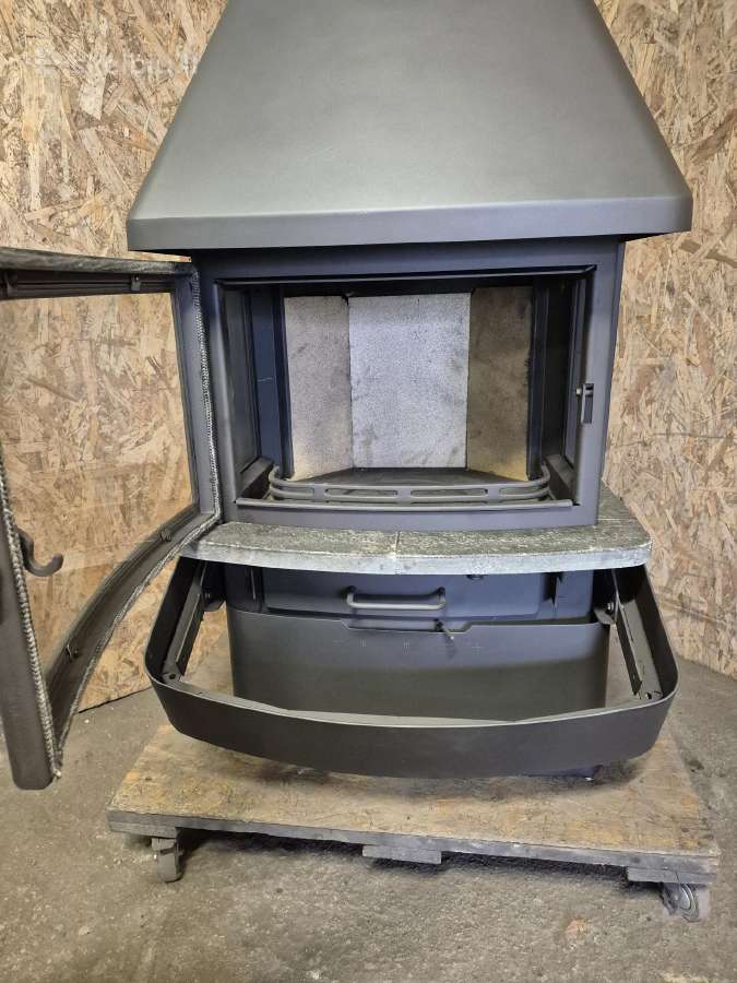 Švediškas židinys Contura 450t - nuotraukos Nr. 5