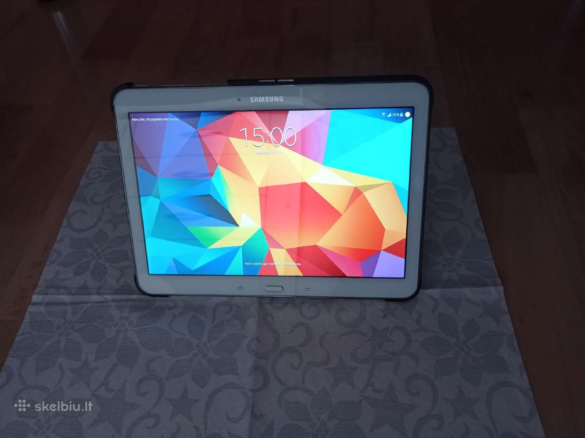 Samsung Tab 4 10.1 Lte idealios būklės - nuotraukos Nr. 2
