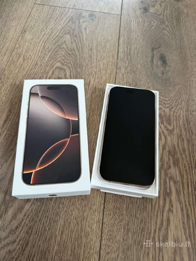 iPhone 16 pro 256gb 92% baterija - nuotraukos Nr. 2