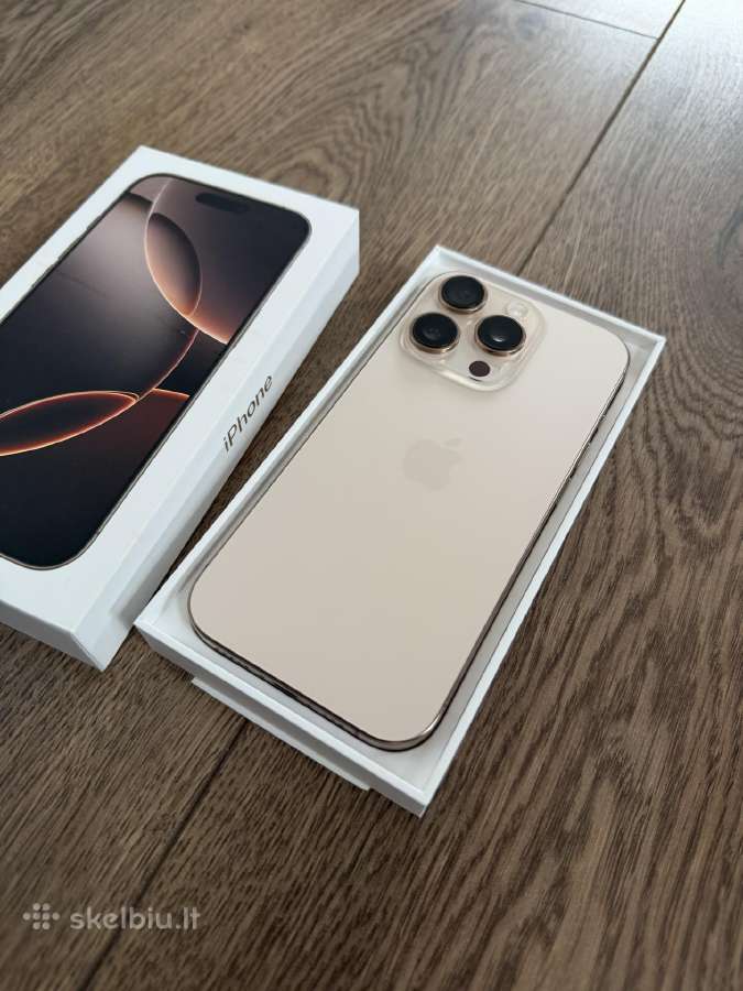 iPhone 16 pro 256gb 92% baterija - nuotraukos Nr. 3