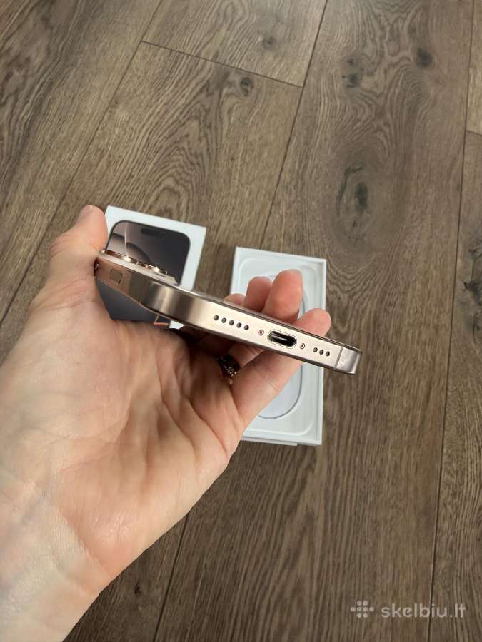 iPhone 16 pro 256gb 92% baterija - nuotraukos Nr. 6
