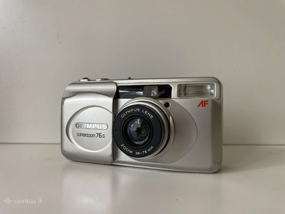 Olympus Superzoom 76g juostinis fotoaparatas - nuotraukos Nr. 2