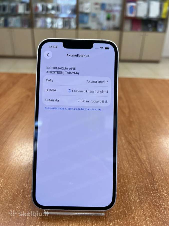 Apple iPhone 13 128gb (naudotas) - nuotraukos Nr. 3