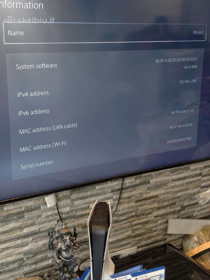 Ps5 slim disc - nuotraukos Nr. 6