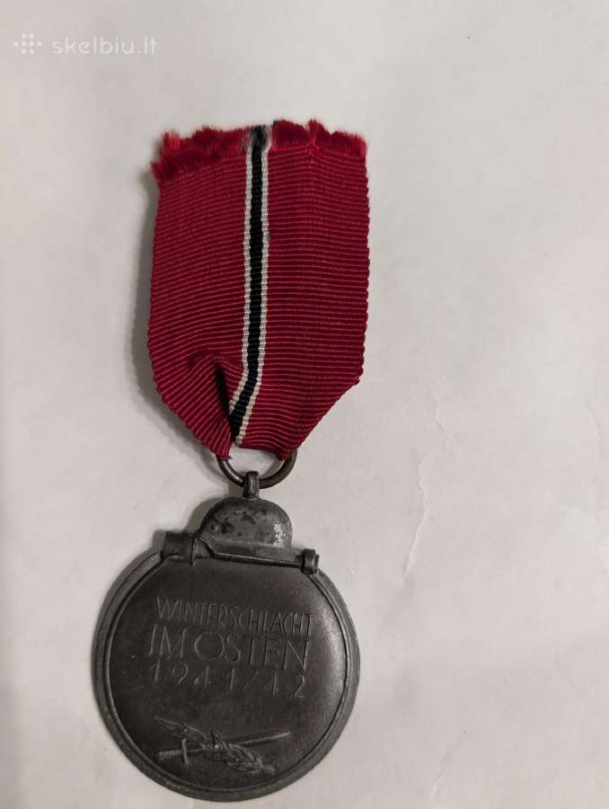 Ww2 Vokiškas rytų fronto medalis - nuotraukos Nr. 2