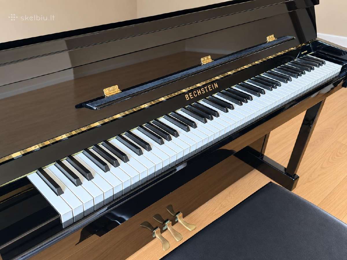 Aukščiausios klasės vokiškas pianinas C. Bechstein - nuotraukos Nr. 2