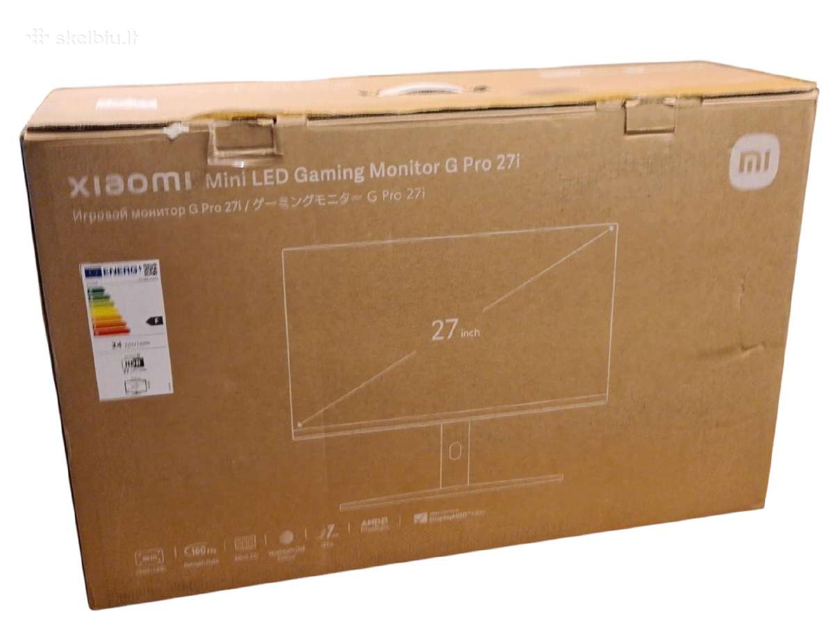 Monitorius Xiaomi G Pro 27i 27 Qhd Mini LED - nuotraukos Nr. 11
