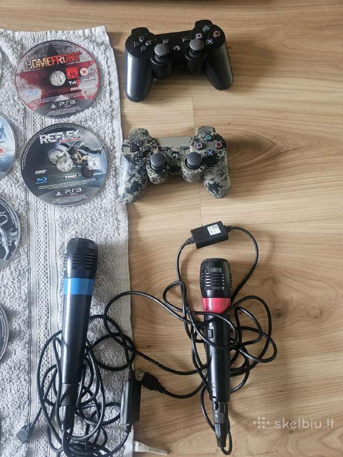 Playstation 3 +60 žaidimų - nuotraukos Nr. 2