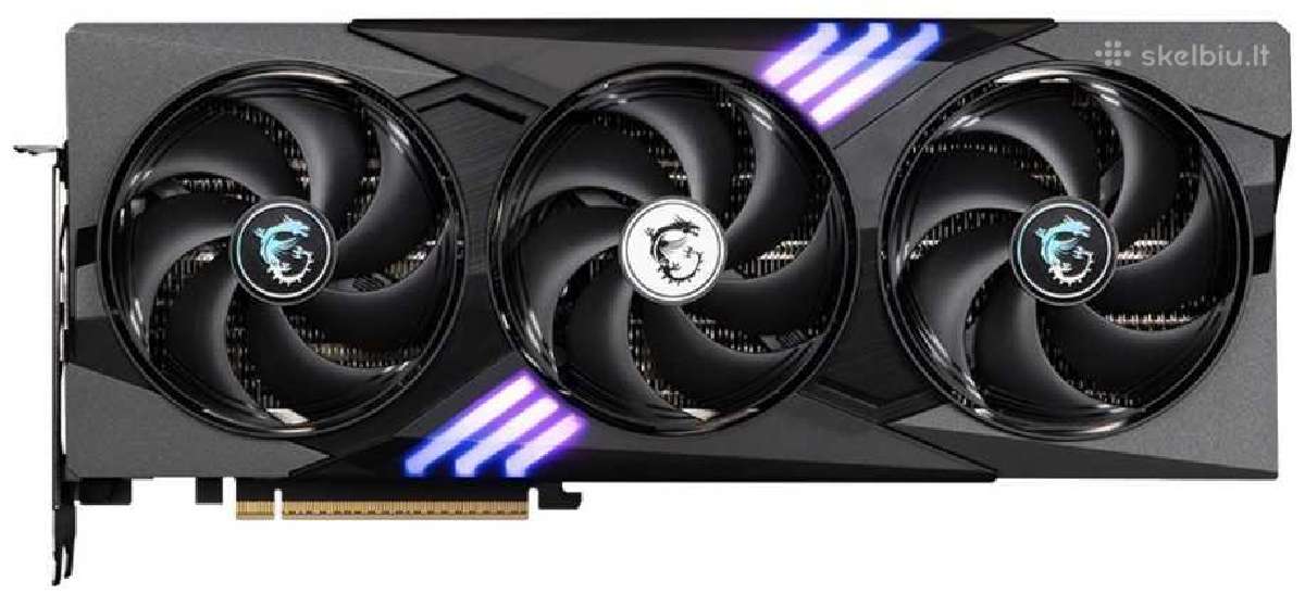 Msi Geforce Rtx 5070 Ti Gaming Trio Oc 16gb Ddr7 - nuotraukos Nr. 2