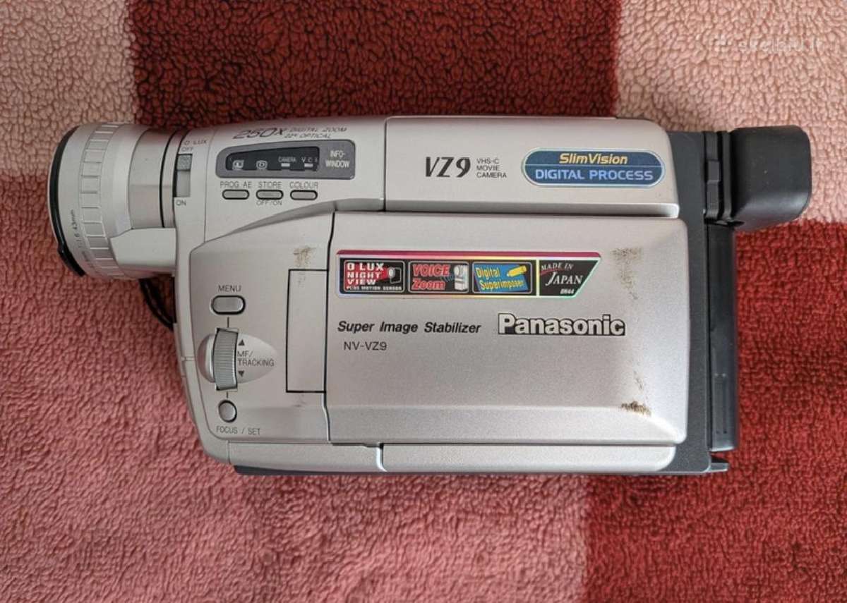 Panasonic Vz9 kamera - nuotraukos Nr. 3