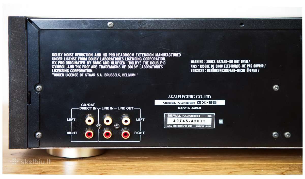 Akai GX-95; Akai GX-75 Mk II - nuotraukos Nr. 9