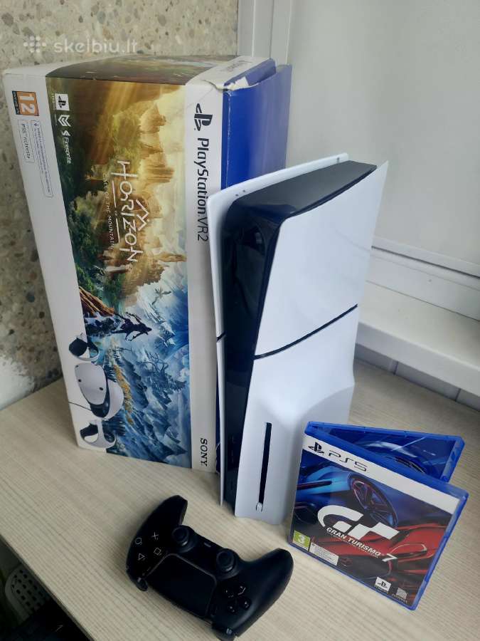 Sony ps5, Vr2 akiniai + Gt7 - nuotraukos Nr. 9