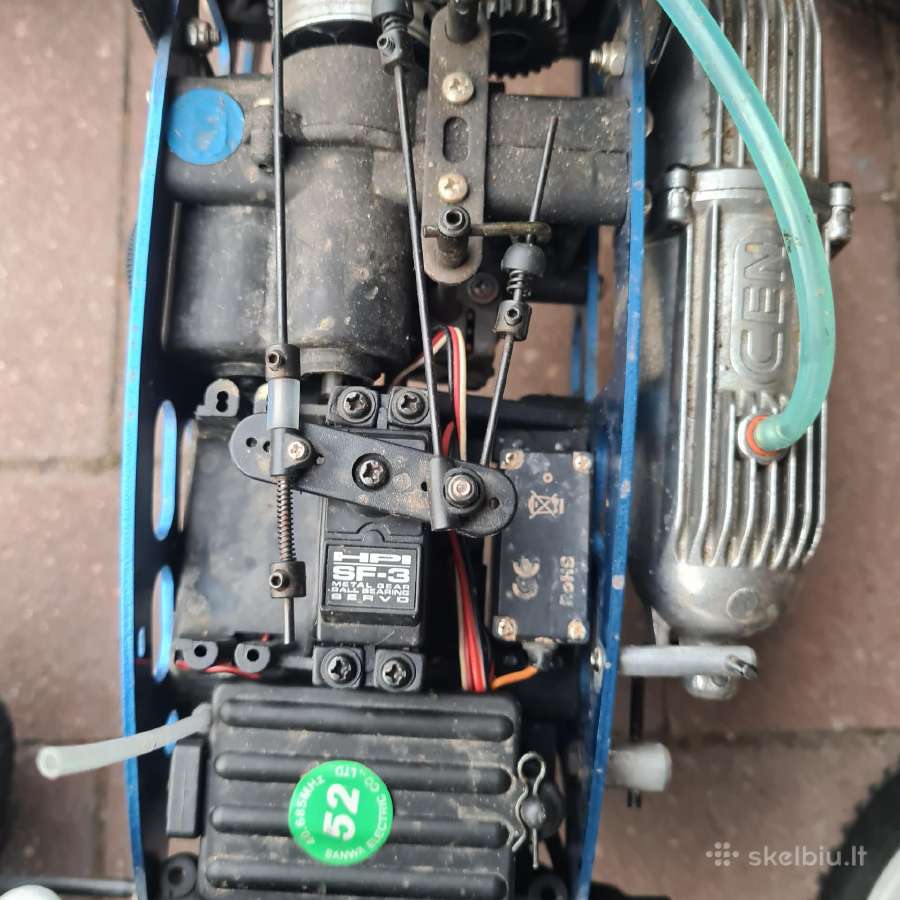 RC nitro mašinėlė cen nemesis 7.7 - nuotraukos Nr. 6