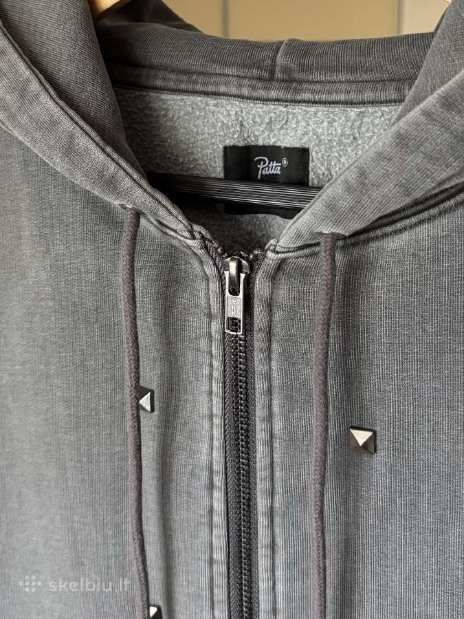 Patta Studded Washed Zip Up vyriškas džemperis - nuotraukos Nr. 4