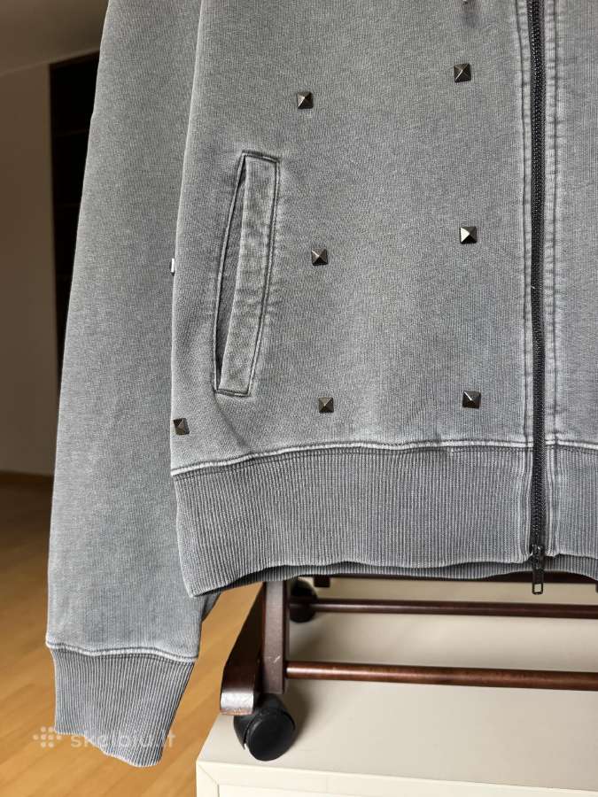Patta Studded Washed Zip Up vyriškas džemperis - nuotraukos Nr. 5