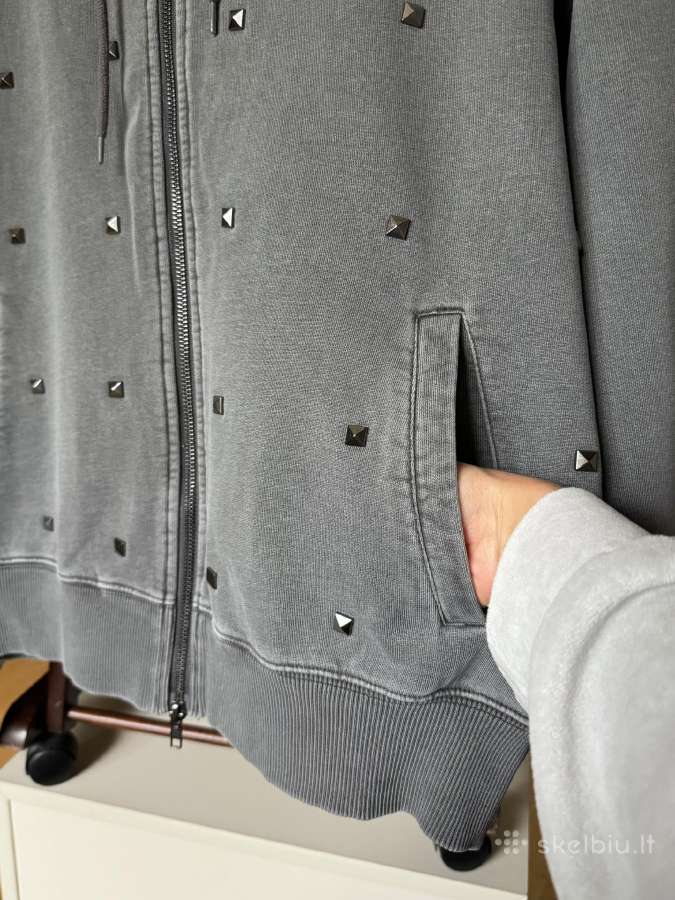 Patta Studded Washed Zip Up vyriškas džemperis - nuotraukos Nr. 7