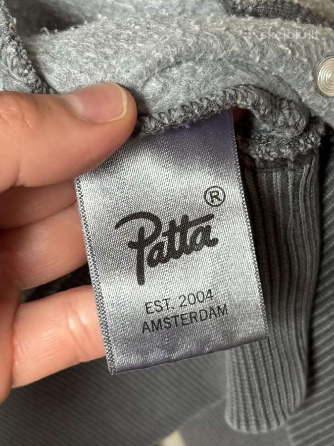 Patta Studded Washed Zip Up vyriškas džemperis - nuotraukos Nr. 14