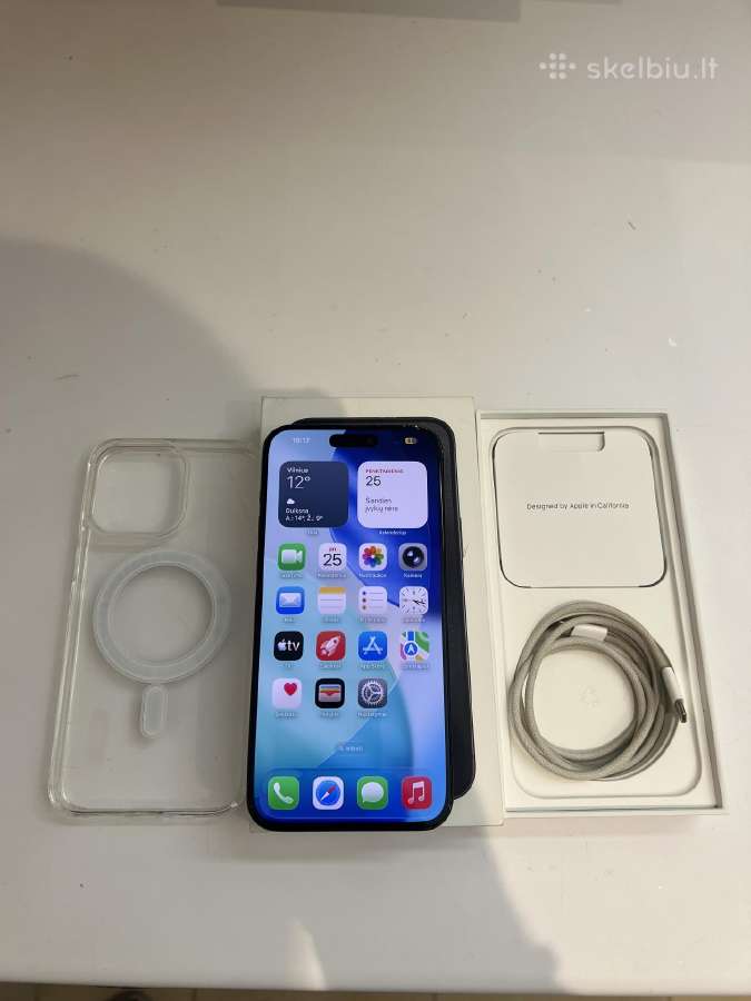 Apple iPhone 15 pro max 256 GB - nuotraukos Nr. 3