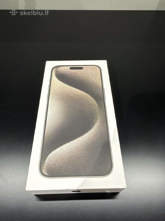 iPhone 15 Pro Max 256 GB–puikios būklės+3 dėklai - nuotraukos Nr. 5