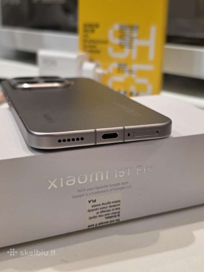 Xiaomi 15t Pro 512gb Su Garantija/dokumentais - nuotraukos Nr. 3