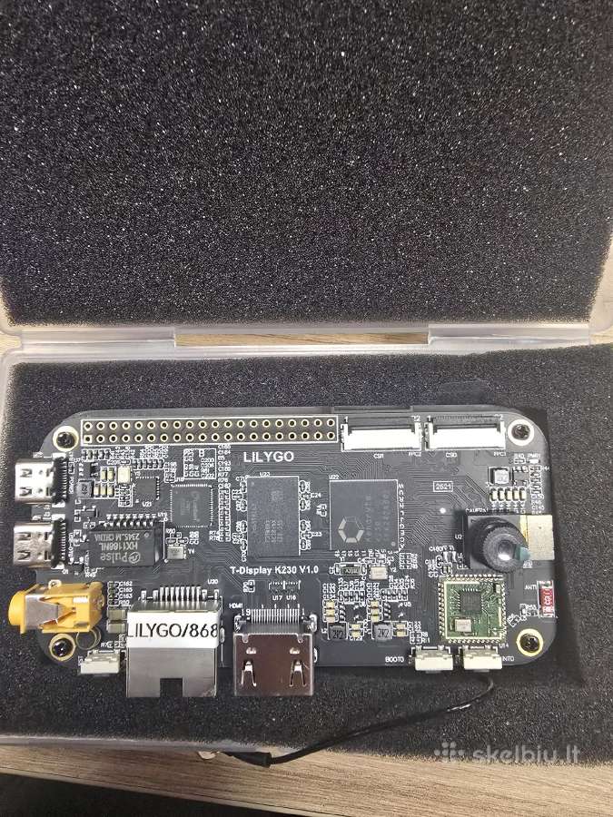 Lilygo T-display K230 V1.0 Ai / Iot Lora 868 MHz - nuotraukos Nr. 3