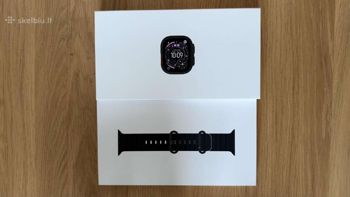 Apple Watch Ultra 3 Black Titanium - nuotraukos Nr. 3