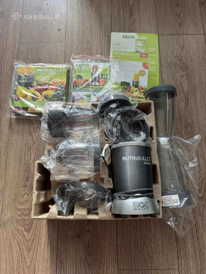 „nutribullet“ 600 W trintuvas + priedai - nuotraukos Nr. 2