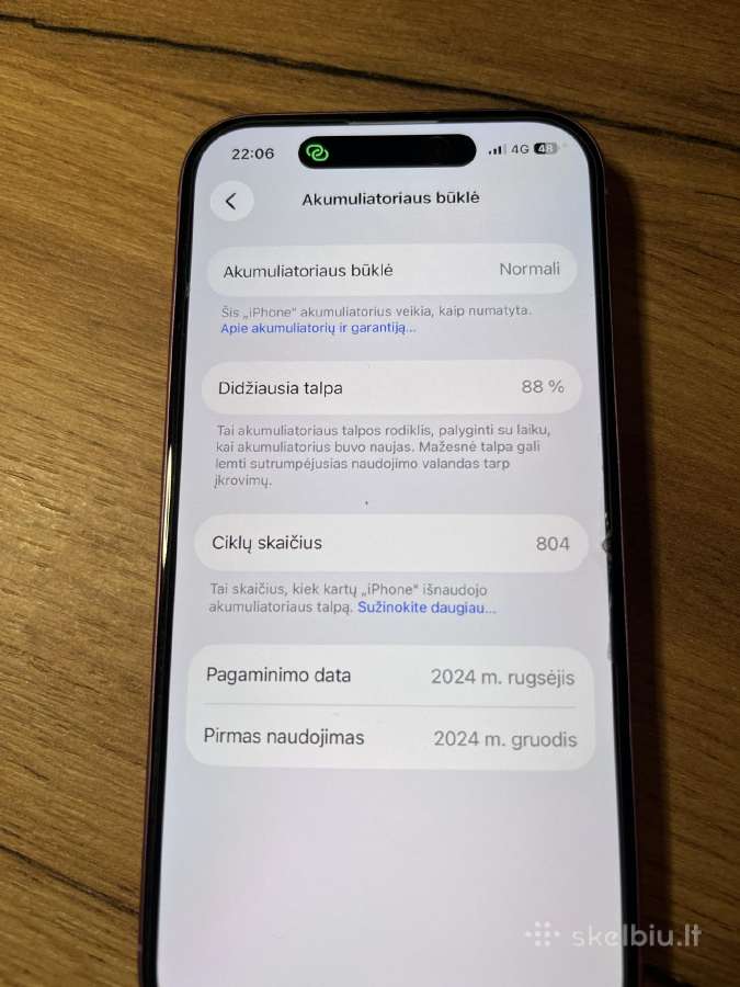 iPhone 16 - nuotraukos Nr. 8