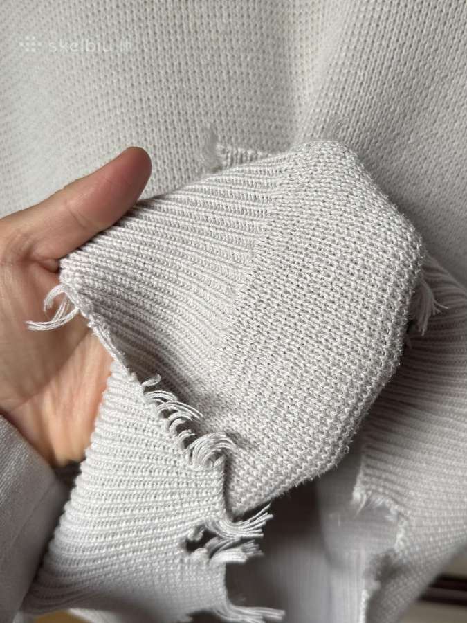 Bershka vyriškas plėšytas megztinis - nuotraukos Nr. 9