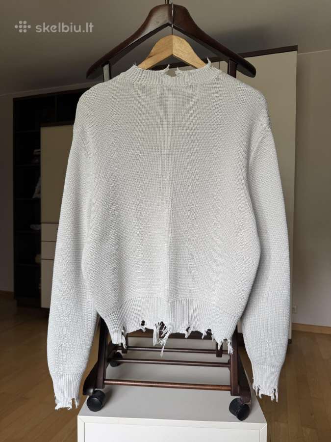 Bershka vyriškas plėšytas megztinis - nuotraukos Nr. 15