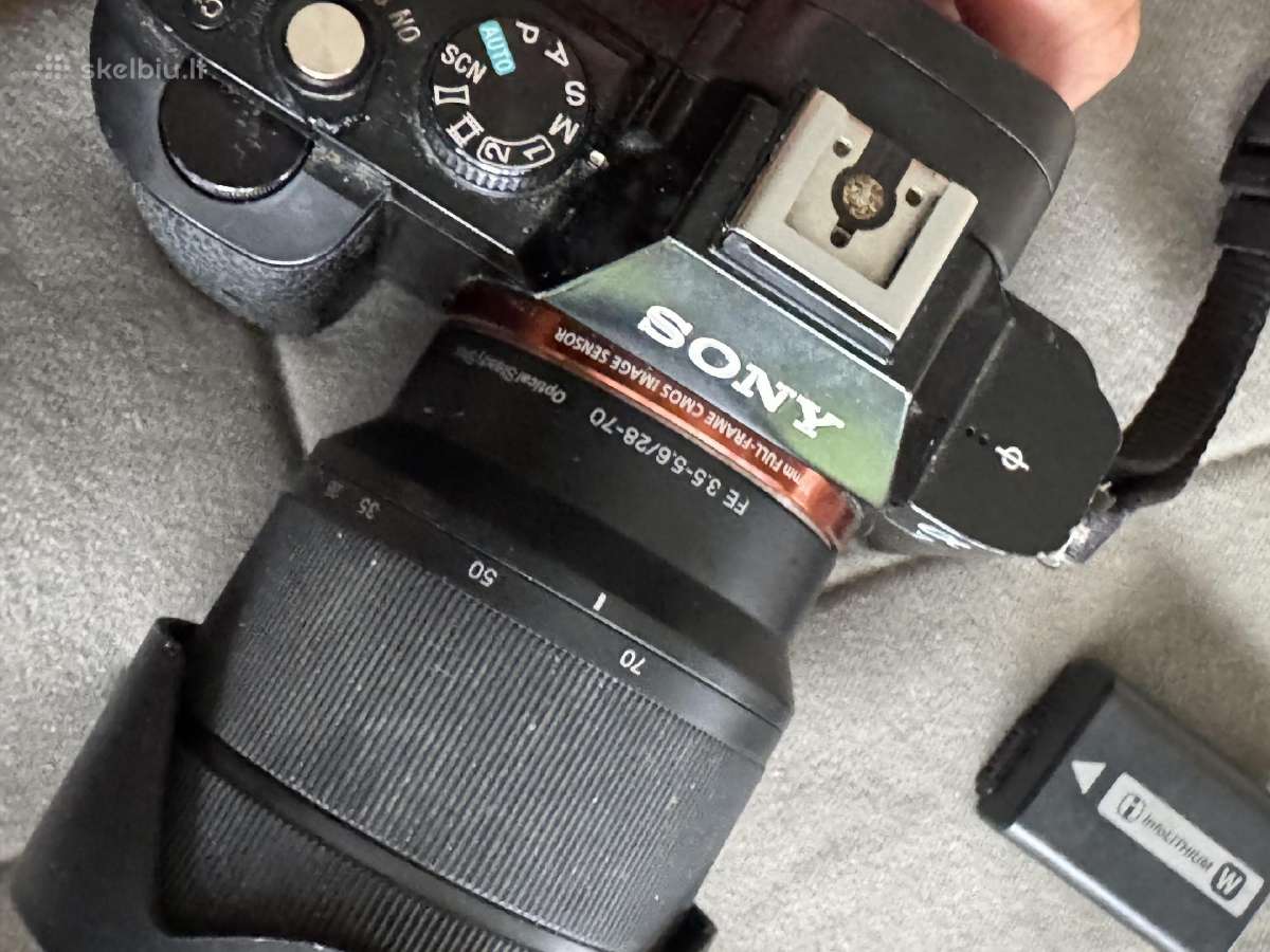 Sony A7ii kamera - nuotraukos Nr. 3