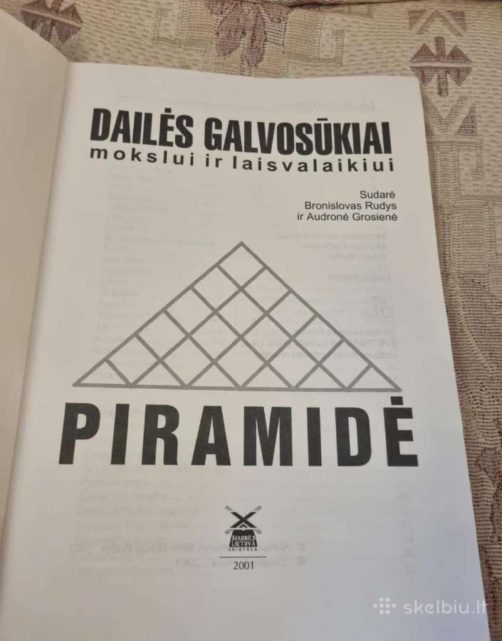 Dailės galvosūkiai Piramidė - nuotraukos Nr. 2