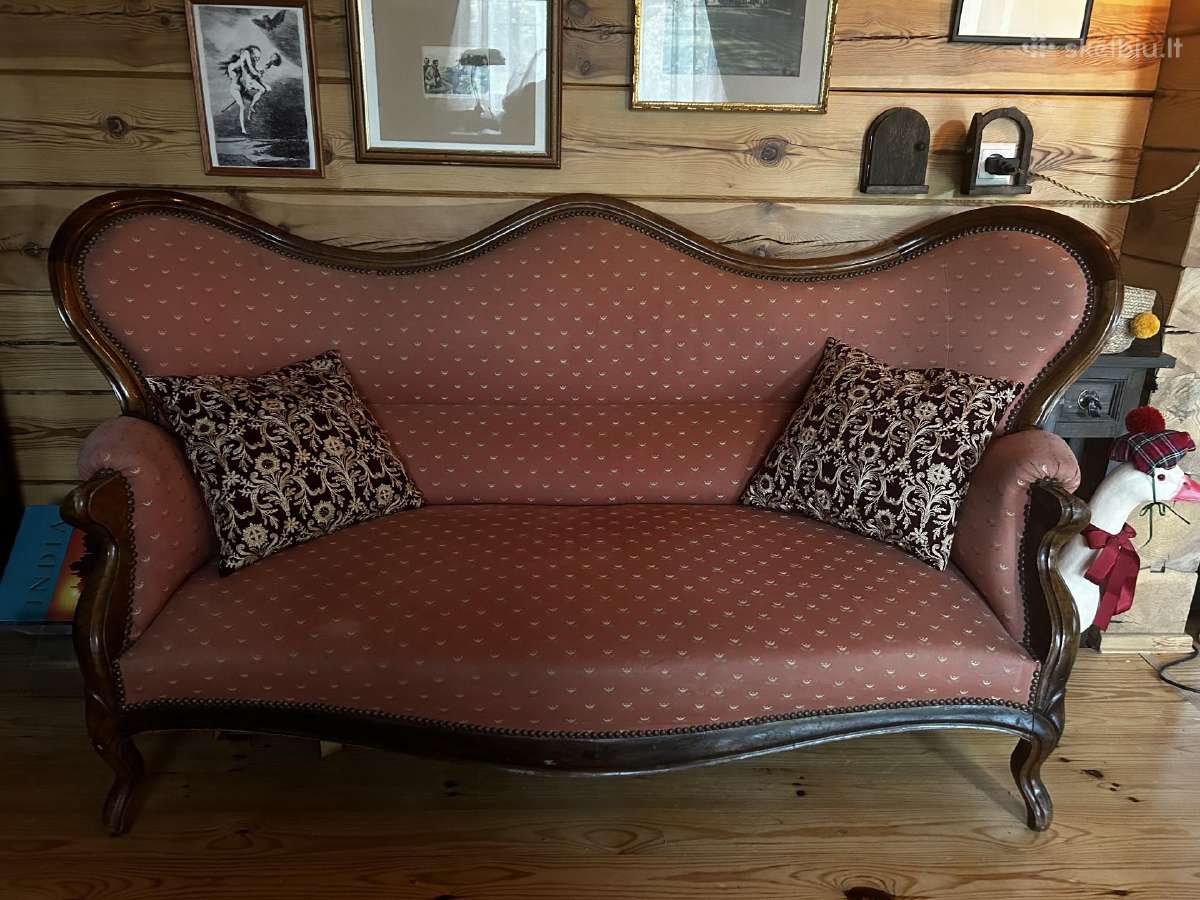 Antikvarine prabangi butterfly tipo sofa - nuotraukos Nr. 2