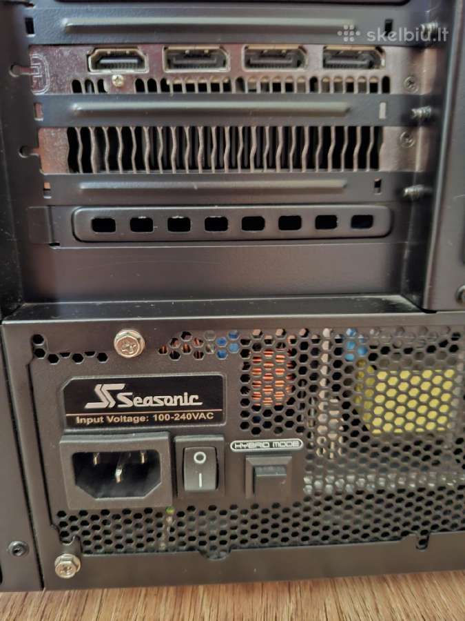 X99 Ai Work Gaming Rig 20c/40t 32g dual Rx480 8g - nuotraukos Nr. 7