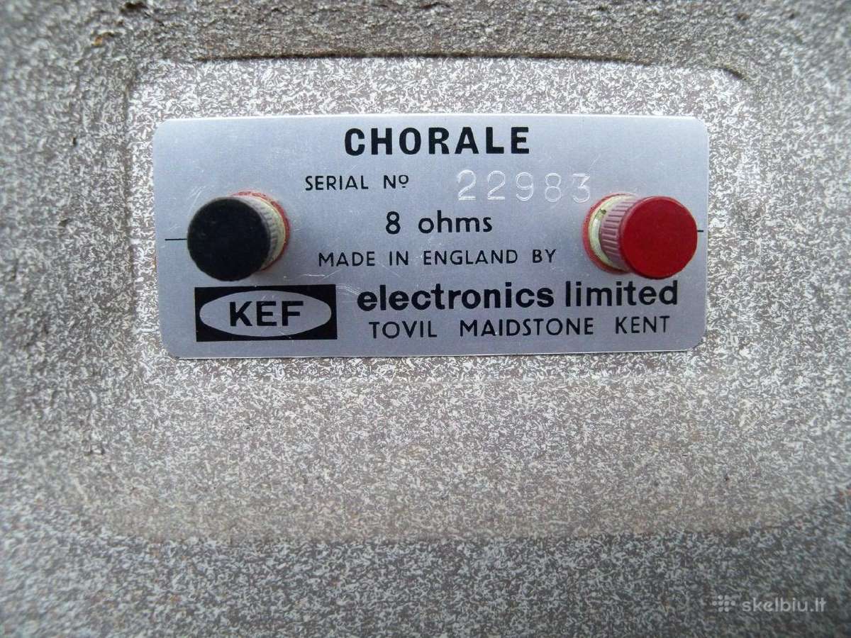 Technics SB-ca 1000. SB-x1. Kef Chorale. Report. - nuotraukos Nr. 26