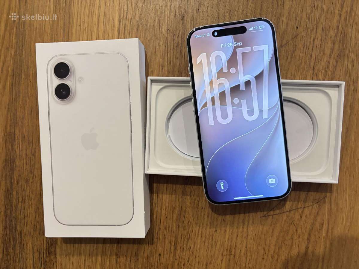 iPhone 16 Apple 128gb - nuotraukos Nr. 2