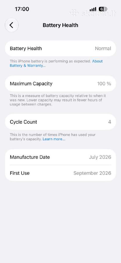 iPhone 16 Apple 128gb - nuotraukos Nr. 6
