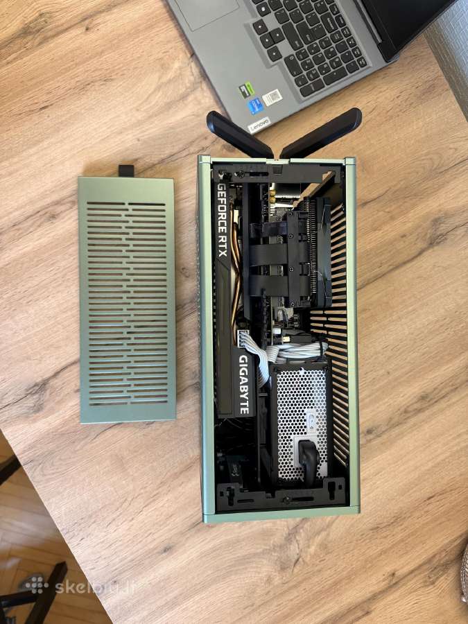 Fractal Terra, rtx 3060 ti, i5-14400f, 32gb RAM - nuotraukos Nr. 7