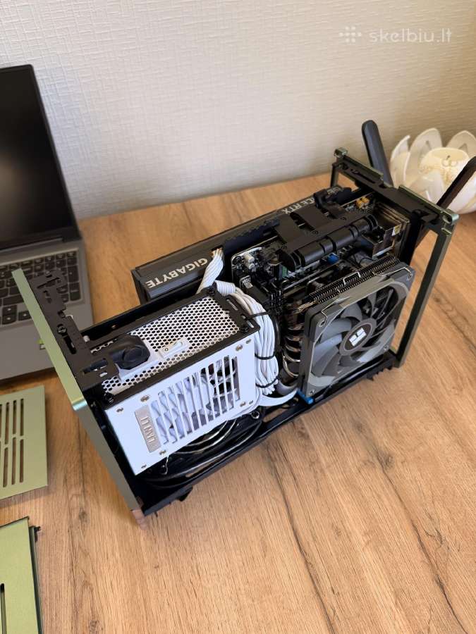 Fractal Terra, rtx 3060 ti, i5-14400f, 32gb RAM - nuotraukos Nr. 10