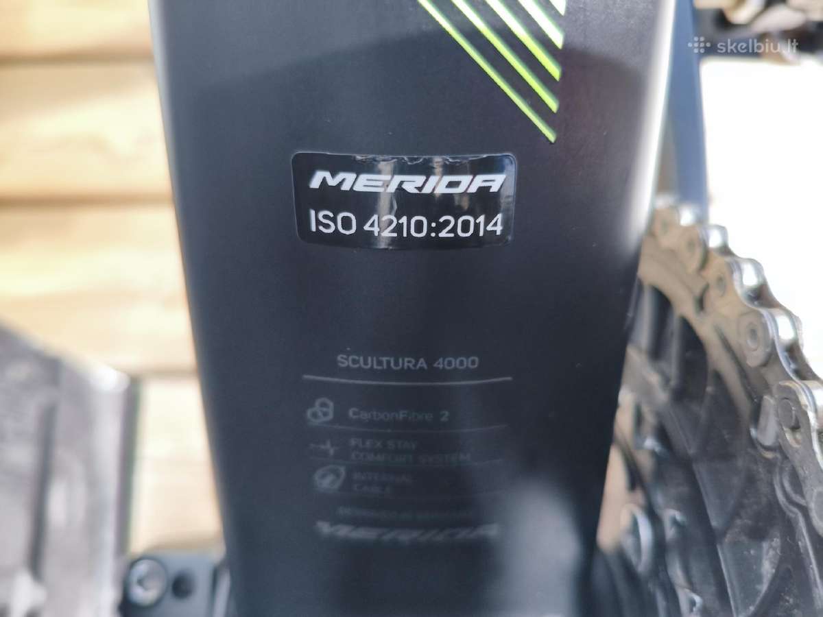 Merida Carbon, M/l dydis, Shimano 105grupe. - nuotraukos Nr. 13