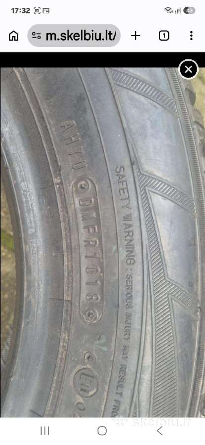 Keturios geros 175/65 R15 - nuotraukos Nr. 9